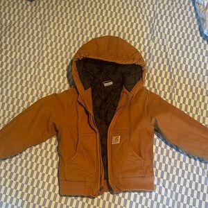 Carhartt Tan Hooded Jacket